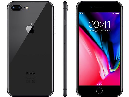 APPLE IPHONE 8 PLUS 64GB SPACE GRAU 64 GB Space Grey APPLE IPHONE 8 PLUS 64GB SPACE GRAU 64 GB Space Grey